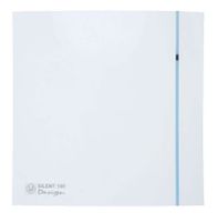 Badkamerventilator Soler Palau Silent100CZ Design wit 80m³ - thumbnail