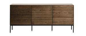 Dressoir Modica Smoked Eiken 180cm - Giga Living