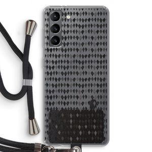 Crazy shapes: Samsung Galaxy S21 Transparant Hoesje met koord