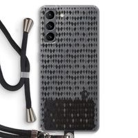Crazy shapes: Samsung Galaxy S21 Transparant Hoesje met koord