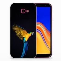 Samsung Galaxy J4 Plus (2018) TPU Hoesje Papegaai