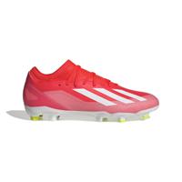 adidas X Crazyfast League Gras Voetbalschoenen (FG) Felrood Wit Geel - thumbnail