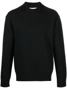 Jil Sander sweat à col rond - Noir