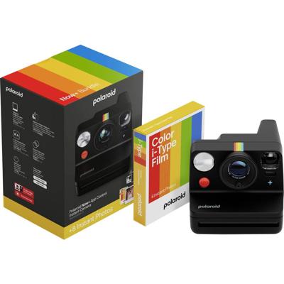 Polaroid Everything Box Now+ Gen3 Black Polaroidcamera Zwart Geïntegreerde accu, Met ingebouwde flitser, Bluetooth