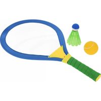 4-delige tennis/badminton set groot   -