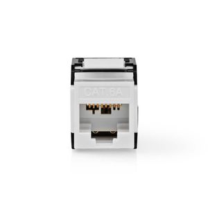 Nedis CCGB89710BK Keystone Cat6a Rj45 Female U/utp Abs Doos