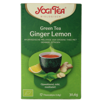 Green tea ginger lemon bio 17 Zakjes