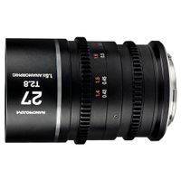 Laowa 27mm T2.8 1.5X S35 Nanomorph Cine Silver L-mount objectief