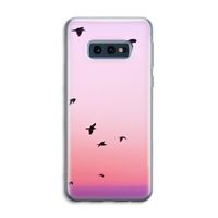 Fly away: Samsung Galaxy S10e Transparant Hoesje