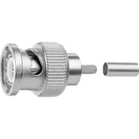 Telegärtner J01002A0000 J01002A0000 BNC-connector Stekker, recht 75 Ω 1 stuk(s) - thumbnail