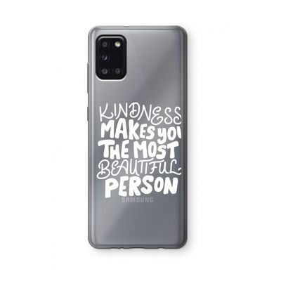The prettiest: Samsung Galaxy A31 Transparant Hoesje