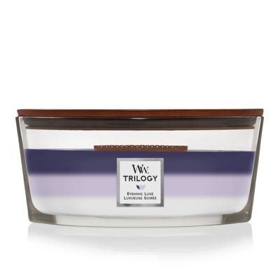 Woodwick Trilogy Evening Luxe ellipse candle