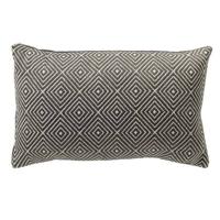 Dutch Decor Verano buitenkussen 30x50 cm - Charcoal Gray