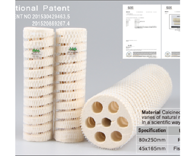 Mountain Tree Lotus Root Bacteria House II - Vijverfilter Media, 15st, 25x8cm, Rijk aan Mineralen
