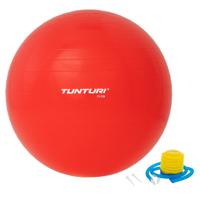 Tunturi gymbal l fitnessbal incl pomp l 75cm l rood