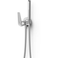 Bidetkraan met handdouche Tres Fuji | Opbouw | Mengkraan | 1-hendel | Rond | Chroom