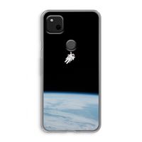 Alone in Space: Google Pixel 4a Transparant Hoesje
