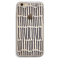 Moroccan stripes: iPhone 6 Plus / 6S Plus Transparant Hoesje