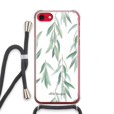 Branch up your life: iPhone SE 2020 Transparant Hoesje met koord