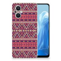 OPPO Reno8 Lite TPU bumper Aztec Paars