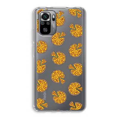 You Had Me At Pizza: Xiaomi Redmi Note 10S Transparant Hoesje
