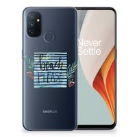 OnePlus Nord N100 Telefoonhoesje met Naam Boho Beach