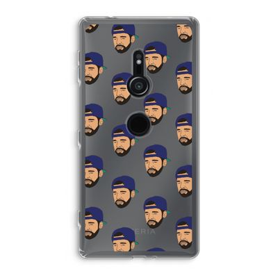 Drake Away: Sony Xperia XZ2 Transparant Hoesje