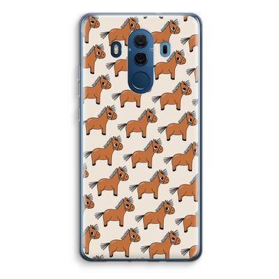 Pony: Huawei Mate 10 Pro Transparant Hoesje