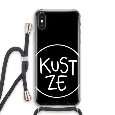 KUST ZE: iPhone XS Transparant Hoesje met koord