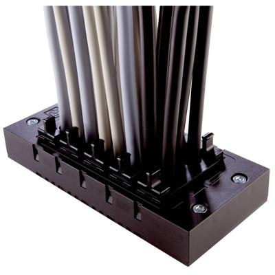 LAPP SKINTOP CUBE MULTI V2 Kabelinvoeringsframe Klem-Ø (max.): 9 mm Polycarbonaat Zwart 1 stuk(s)