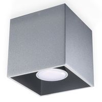 Sollux Plafondlamp Quad grijs - thumbnail