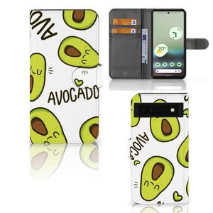 Google Pixel 6A Leuk Hoesje Avocado Singing