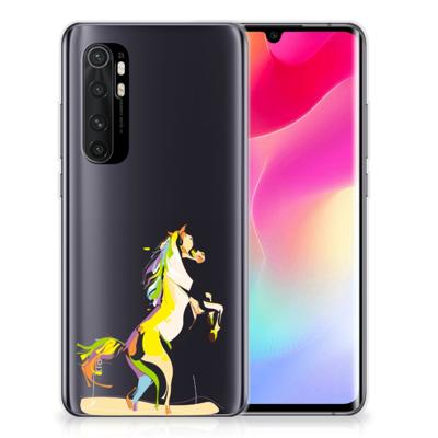 Xiaomi Mi Note 10 Lite Telefoonhoesje met Naam Horse Color Xiaomi Mi Note 10 Lite Telefoonhoesje met Naam Horse Color