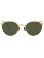 Oliver Peoples lunettes de soleil G. Ponti à monture ronde - Or - thumbnail