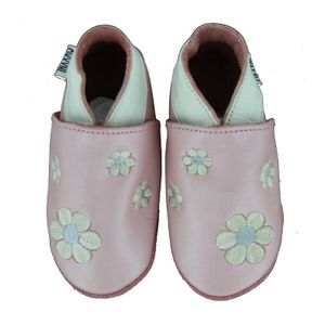 Oxxy babyslofjes roze bloemetjes Maat