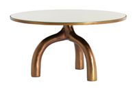 Light & Living Ronde Salontafel Mello Ø76cm - Brons