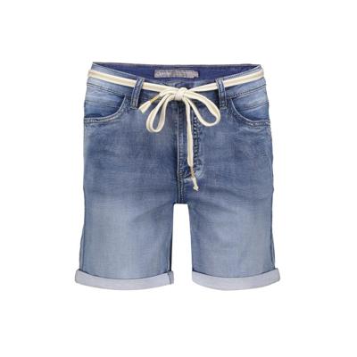 Geisha Shorts Frances Denim Korte Broeken 827 Mid Blue Denim
