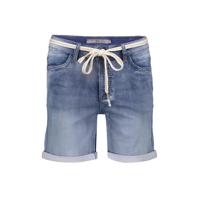 Geisha Shorts Frances Denim Korte Broeken 827 Mid Blue Denim