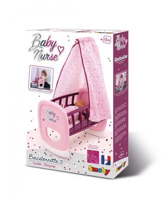 SMOBY Babyverpleegster Bercelonnette - bed voor Poupon