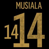 Musiala 14 (Officiële Duitsland Away Bedrukking 2022-2023) - thumbnail