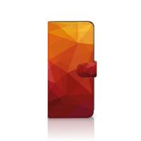 Book Case voor OPPO Find X5 Lite | Reno 7 5G Polygon Red