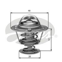 Thermostaat, koelvloeistof TH32576G1