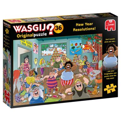 Jumbo Wasgij Original 36 puzzel goede voornemens - 1000 stukjes