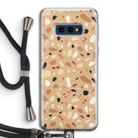 Terrazzo N°17: Samsung Galaxy S10e Transparant Hoesje met koord