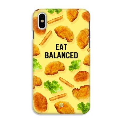Eat Balanced: iPhone X Tough Case