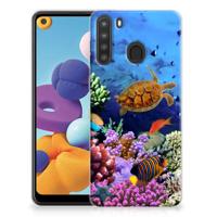 Samsung Galaxy A21 | TPU Hoesje | Vissen