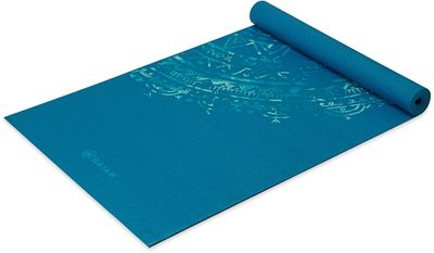 Gaiam Yoga Mat Latex-Vrij PVC Jade Mandala Print 4 mm - (173 x 61 cm)