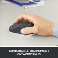 Logitech Advanced MK540 toetsenbord Inclusief muis Universeel USB QWERTY US International Zwart, Wit - thumbnail