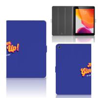 iPad 10.2 2019 | iPad 10.2 2020 | 10.2 2021 Tablet Hoesje met naam Never Give Up