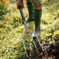 FISKARS "ergonomische" riek spade fork ergonomic
